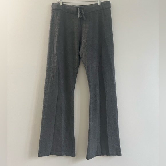NWOT Barefoot Dreams Charcoal bamboo chic lite Knit Pants - Picture 2 of 4